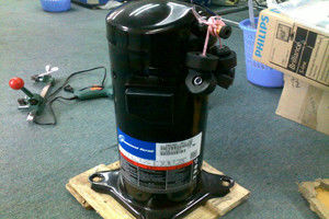 खरीदें CE Refrigeration Parts Copeland Scroll Compressor model numbers VRI57KS-TFP-542 online manufacture