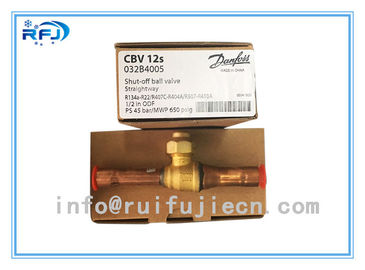 खरीदें CUBS CBV Type Refrigeration Compressor Parts Brass Ball Valve CBV12S online manufacture