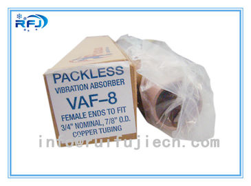 खरीदें Vibration Resistant Refrigeration Compressor Parts Corrugated Metel Hose VAF Series online manufacture