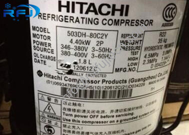 खरीदें 60Hz Hitachi Scroll Compressor 503DH-80B2 , 3 phase refrigerator compressor replacement online manufacture