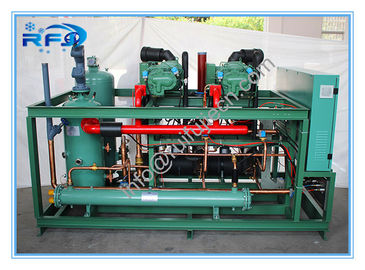 खरीदें Two Screw compressor cooler condenser unit R404A 380V 50HZ model DM2B20RFL online manufacture