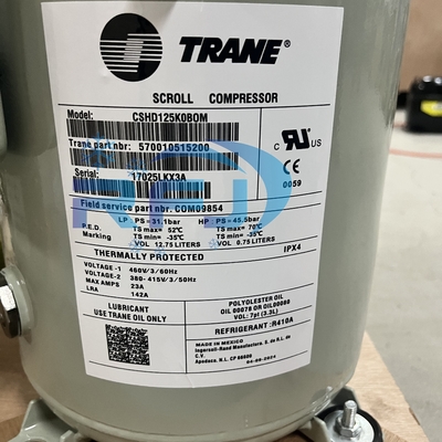 खरीदें CSHD125K0B0M Trane Scroll Compressor R410A Refrigerant 380-415V,460V/3/50,60Hz online manufacture