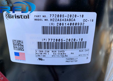 खरीदें L63B752BBKB H24B31QABKA नए और मूल ब्रिस्टल प्रशीतन उपकरण कंप्रेसर online manufacture