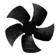 खरीदें Wall Mounted Axial Flow Fan YWF4E250 4E300 4D350 4D400 4E450 4D500 4D550 4D600 online manufacture