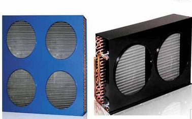 खरीदें 3HP 2 fans Air Cooled Condenser , freezer Refrigeration condenser FNF-7.2/26 for condensing unit online manufacture
