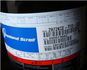 खरीदें Lower Sound Levels 6HP Refrigeration Scroll Compressor ZR72KCE-TFD-522 online manufacture