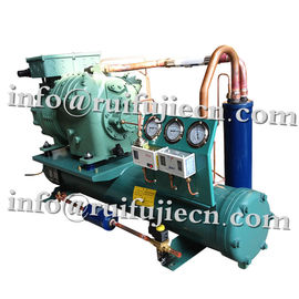 क्षैतिज रेफ्रिजरेटर कंडेनसर यूनिट 3-40HP सेमी हेर्मेटिक कंडेंसिंग यूनिट