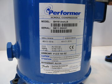 एयर कंडीशनिंग के लिए कलाकार स्क्रॉल कंप्रेसर R410 400V / 3 / 50HZ SH161A4ALB