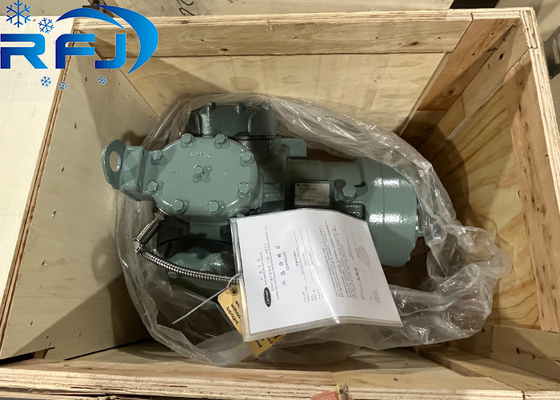 उच्च तापमान 06DM313 कैरियर सेमी हर्मेटिक कंप्रेसर R404A 5HP 50Hz