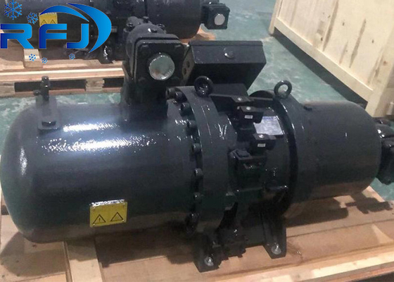 चिलर के लिए 67HP RC2 200 हैनबेल स्क्रू टाइप कंप्रेसर 60Hz 220V