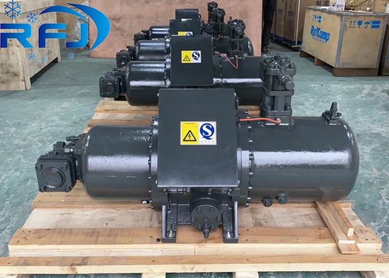 50Hp 50Hz पेंच प्रकार कंप्रेसर ग्रे रंग RC2 370 मूल नया