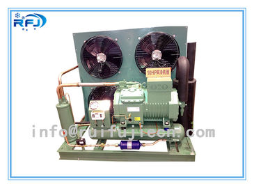 डायरेक्ट कूलिंग 10HP R404a एयर कूल्ड रेफ्रिजरेशन कंडेंसरिंग यूनिट्स Bitzer 4VES-10Y, 8kw 4VCS-10.2Y