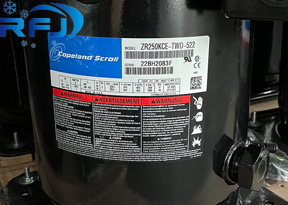 ZR सीरीज 20.8HP कोपलैंड स्क्रॉल कंप्रेसर ZR250KCE-TWD-522