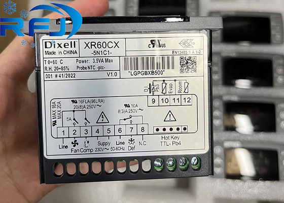 XR60CX-5N1C1 Dixell डिजिटल तापमान नियंत्रक 230V 3.5VA अधिकतम
