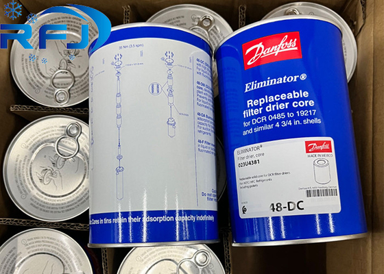 Danfoss 48-DC फिल्टर ड्रायर कोर 023U4381 रेफ्रिजरेशन पार्ट्स