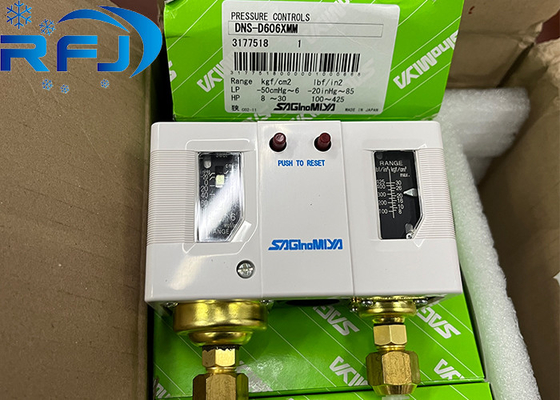Saginomiya DNS-D606XMM दोहरे दबाव नियंत्रण R22 R134a R404a R407C के लिए आदर्श