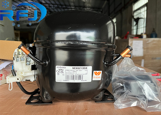 फ्रीजर के लिए एम्ब्रेको कंप्रेसर NEK6213GK 220-240V 50Hz R404A