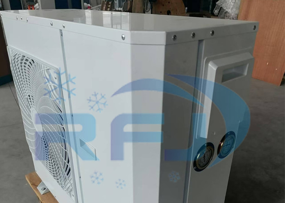 सिंगल फैन प्लास्टिक शैल फैन बॉक्स प्रकार स्वास्थ्य इकाई मध्यम-उच्च तापमान प्रशीतन संघनक इकाई R404A R22
