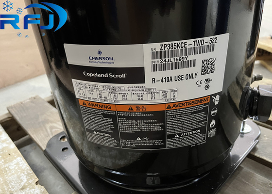 ZP385KCE-TWD-522 स्क्रॉल रेफ्रिजरेशन कंप्रेसर R410A 380-420/460V-3PH-50/60Hz