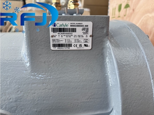 कार्लाइल 06NA2300S5EC-A00 पेंच कंप्रेसर रेफ्रिजरेंट R134a वोल्ट 342-450V