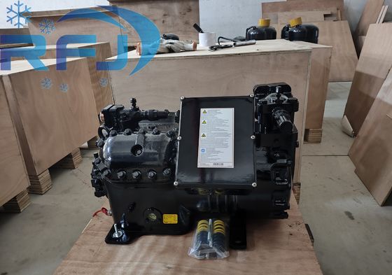 कोपलैंड 4RH1-2500-FSD-200 सेमी-हर्मेटिक रेफ्रिजरेशन कंप्रेसर 25HP 4 सिलेंडर के साथ