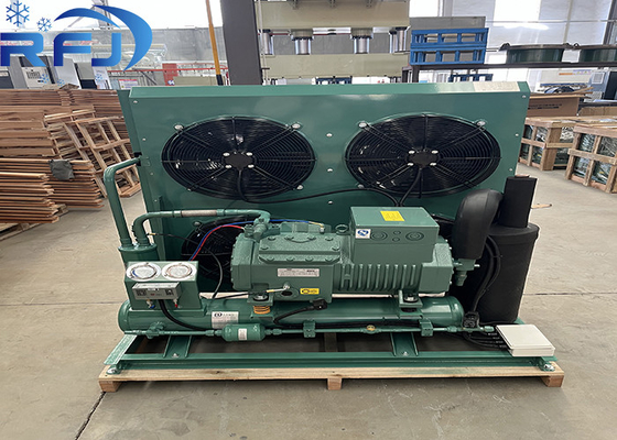 शीतलन प्रणालियों के लिए 2HP अर्ध-हर्मेटिक निम्न तापमान वायु-कूल्ड कंडेनसिंग इकाई