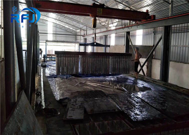 हॉट गैस डीफ्रॉस्ट वे साफ़ ब्लॉक आइस मशीन लघु व्यवसाय 200 किलो / 48 एच 1 साल की वारंटी