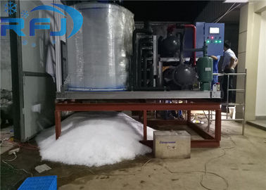 शेवेड फ्लेक आइस मशीन, 380 वी / 50 हर्ट्ज / 3 पी आइस ब्लॉक मशीन 1 साल की वारंटी