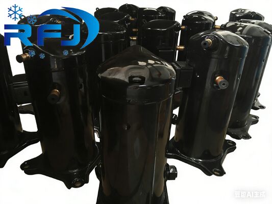 VR फ्रीजर 12HP स्क्रॉल रेफ्रिजरेशन कंप्रेसर VR-144KS-TFP-52E 35KW कम शोर