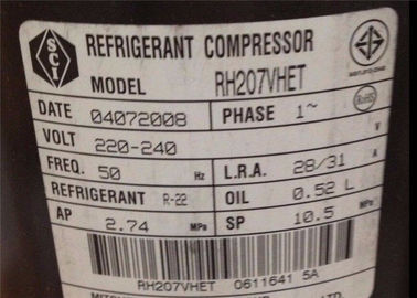 सेंट्रल एयर कंडीशनिंग R410a सर्द एसी रोटरी कंप्रेसर