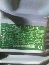 ग्रे कलर कोपलैंड कंप्रेसर सेमी हर्मेटिक 70HP D8SK2-7000-AWM / D रेफ्रिजरेशन पार्ट्स के लिए