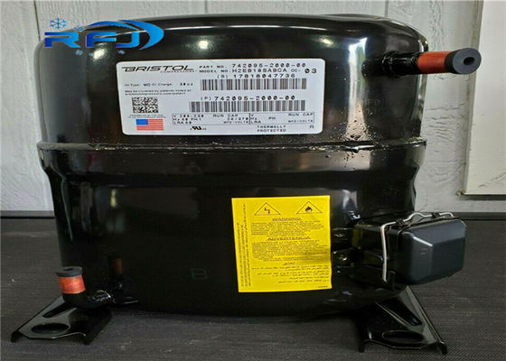 R22 1 / 2HP ब्रिस्टल घूमकर कंप्रेसर H2EB18SABCA